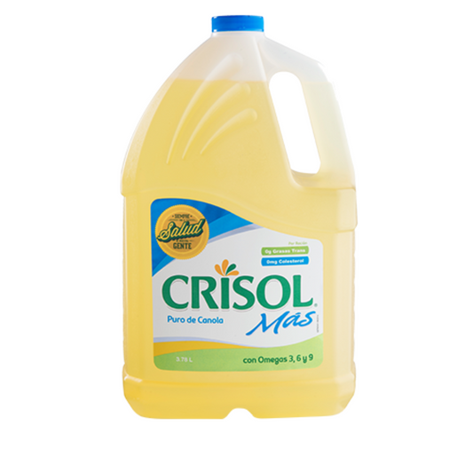 Galón de aceite crisol con canola 128oz