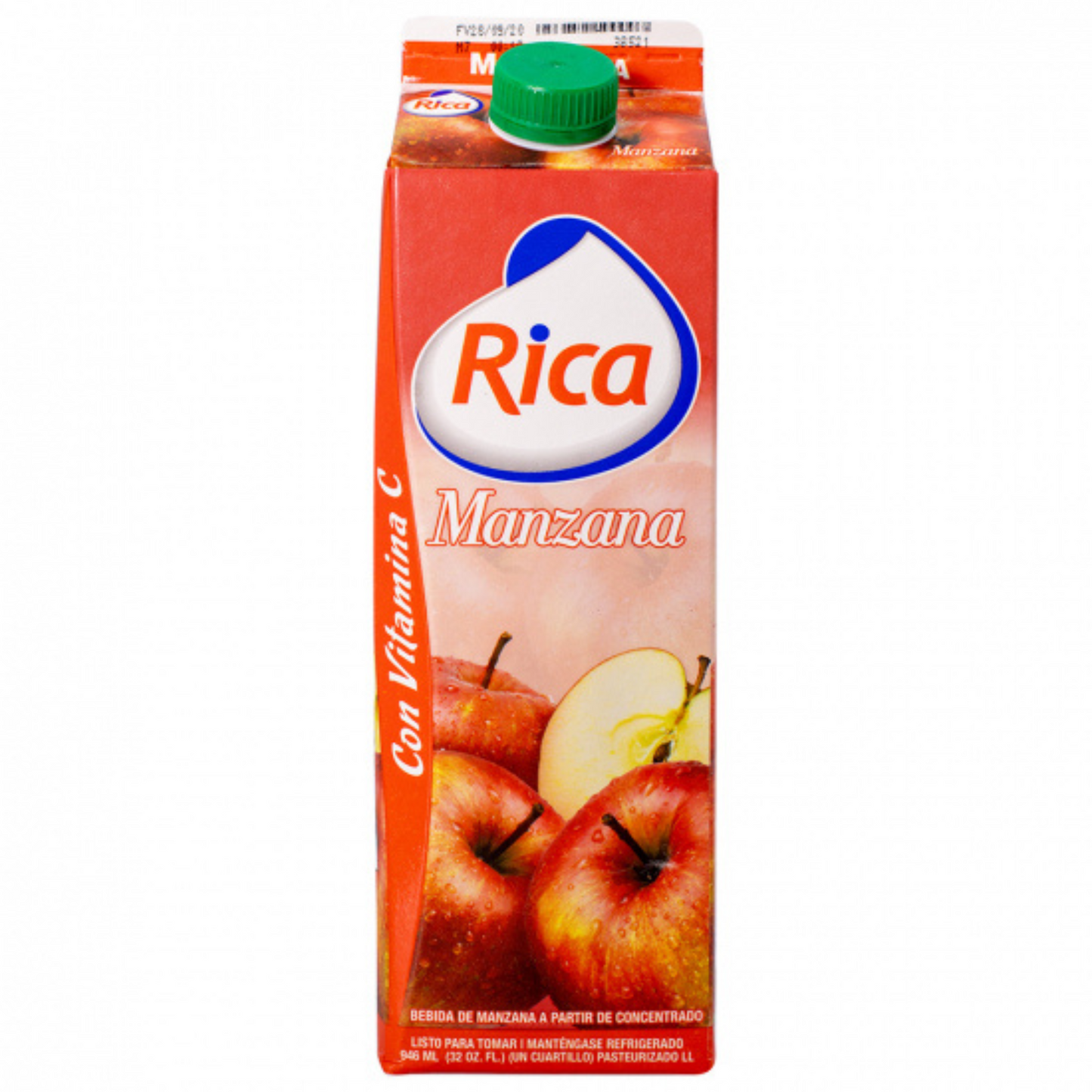 Jugo rica de manzana 32oz